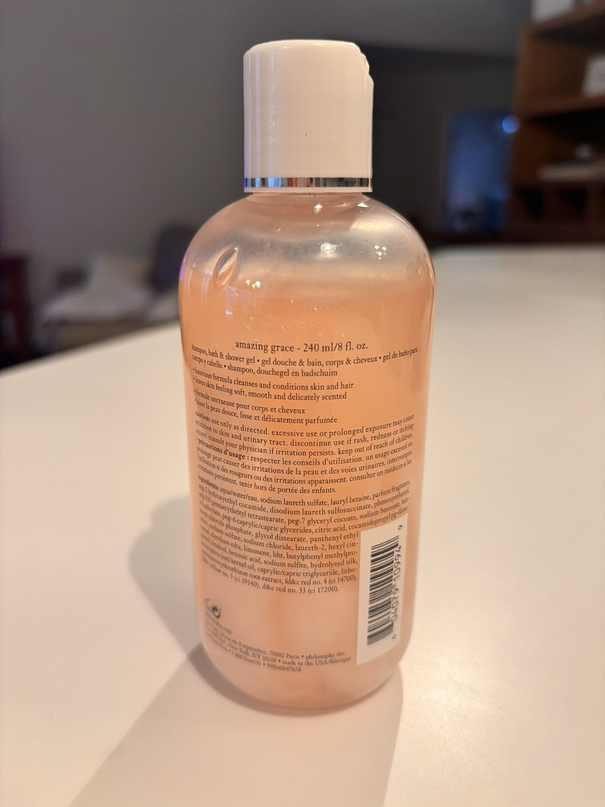 Philosophy Amazing Grace Shampoo Bath Shower Gel Clean